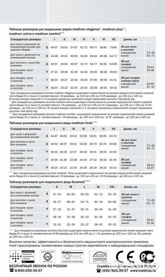 Mediven elegance компресс-е колготки разм.5,6