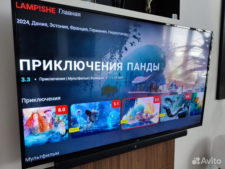 Телевизор TCL L55P65US