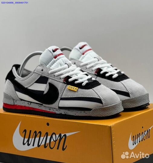 Кроссовки Nike Cortez Union Grey (Арт.15123)