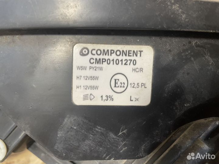 Фары на priora передние