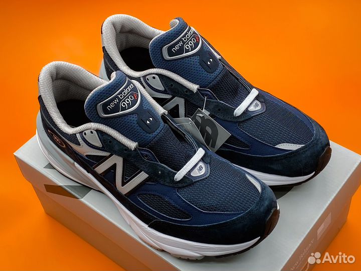 Кроссовки New Balance 990v6 Navy – Made in USA