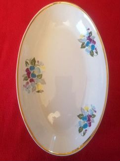 Блюдо большое овальное СССР