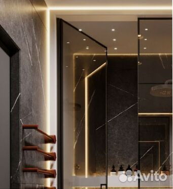 Душевые перегородки стеклянные за 24 часа