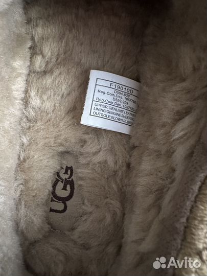 Ugg tazz australia кожа + овчина р.40