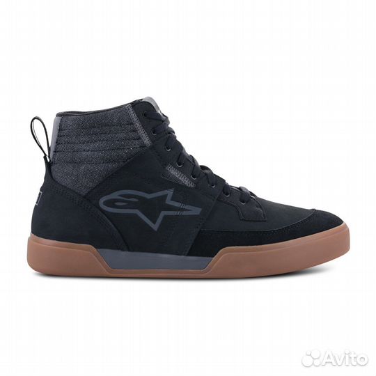 Motorradschuhe Alpinestars ageless riding Schwarz-Dunkelgrau Gum Черный