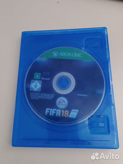 FIFA 18 диск xbox ONE