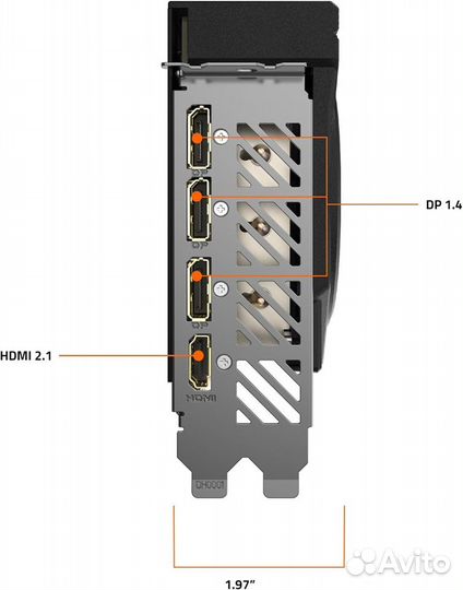 Видеокарта gigabyte - nvidia GeForce RTX 4070 supe