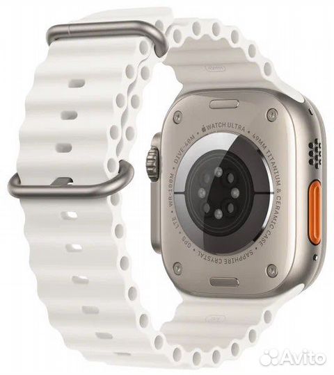 Ремешок Apple Watch Ultra 49mm White Ocean Band