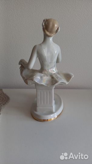 Фарфоровые статуэтки СССР балерина