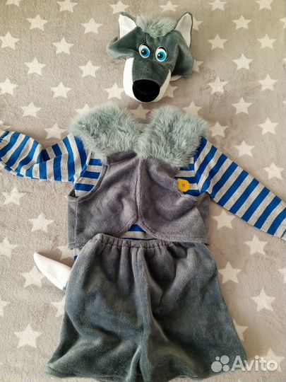 Новогодний костюм волка