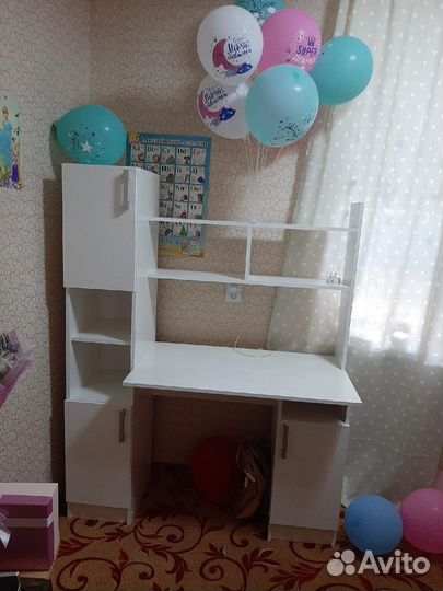 Компьтерный стол пкс-6 Белый