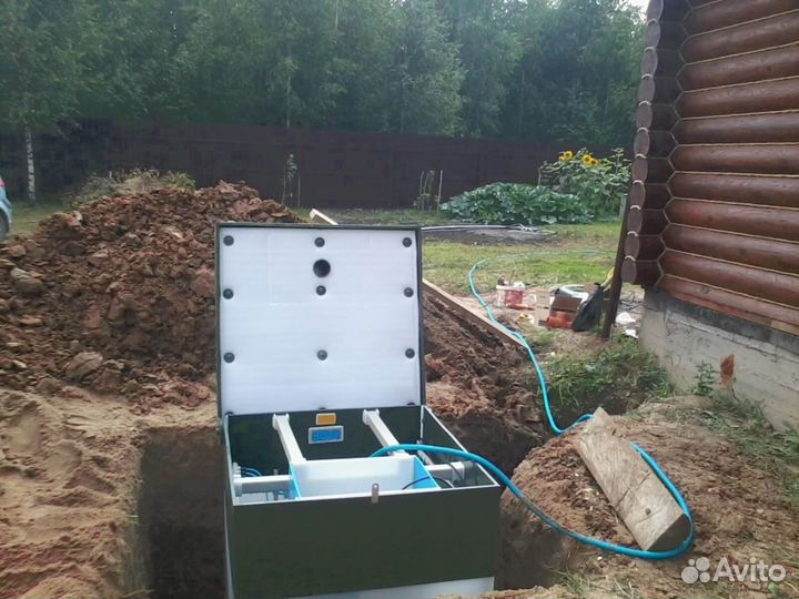 Септик био Дека с переливом