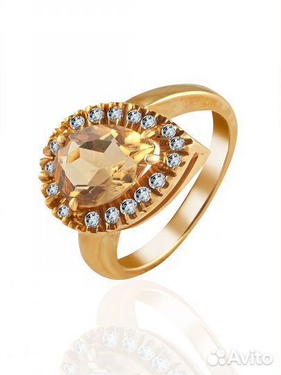 Кольцо Giorgio Visconti кольцо с цитрином 2,50ct