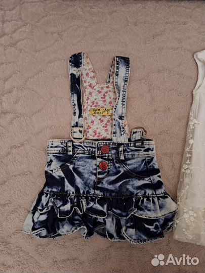 Платье для девочки 92