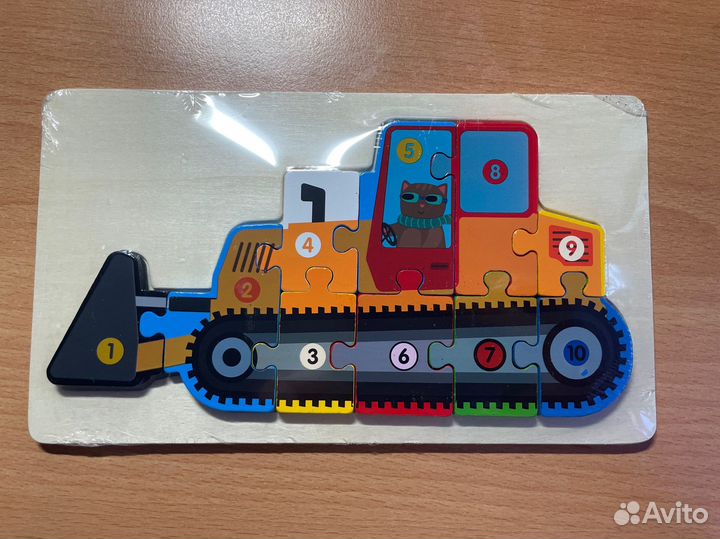 Пазл деревянный 