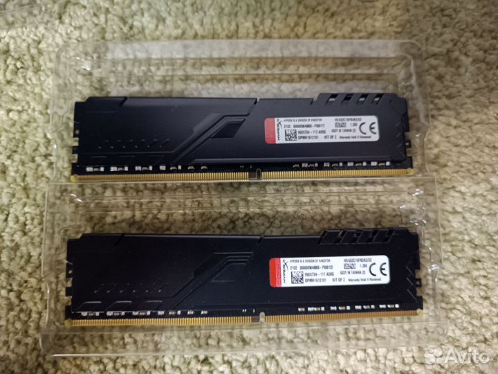 HyperX fury ddr4 32gb (2*16) 3200