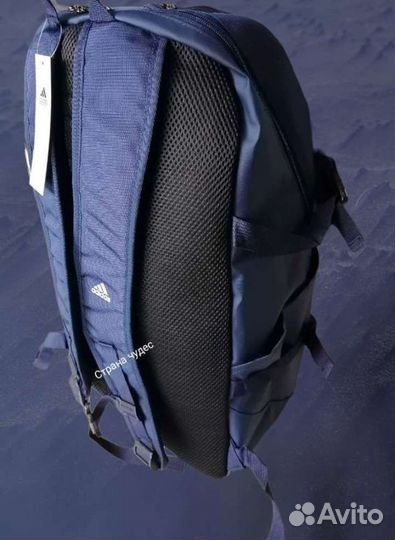 Рюкзак adidas новый синий 40л