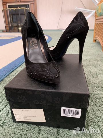 Черные женские туфли 37 размера