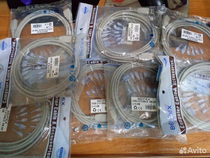 Удлинитель (соединитель) behpex USB 2.0