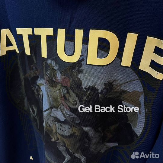 Худи A2TD (attudie) оверсайз