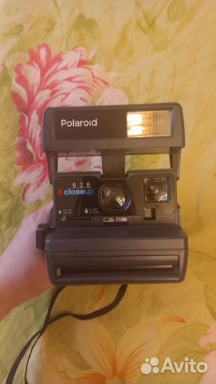 Фотоаппарат моментальный polaroid 636 closeup