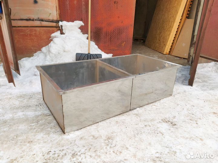 Мойка двухсекционная