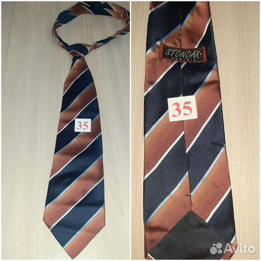 Галстук мужской шёлк разные