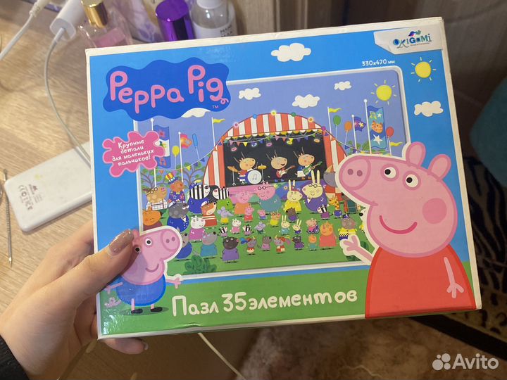 Пазлы Свинка Пеппа