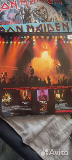 Виниловые пластинки iron maiden
