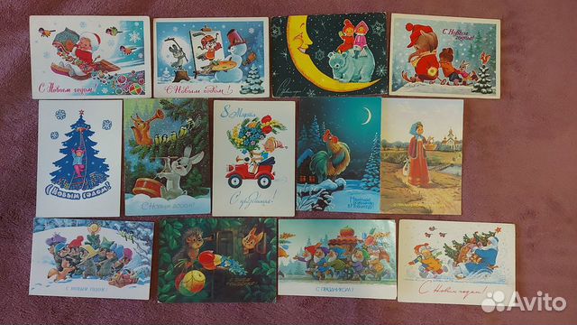 Коллекция открыток СССР объявление продам