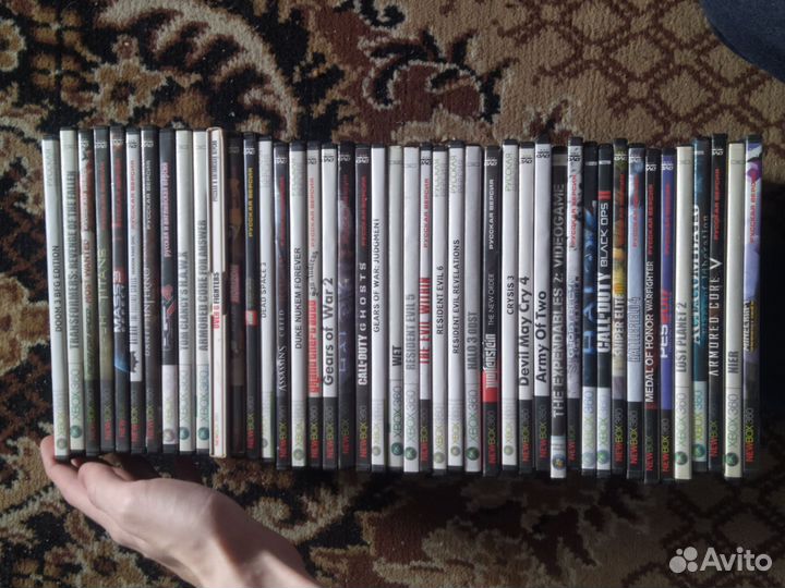 Игровые диски комплект на xbox 360, 42 Шт