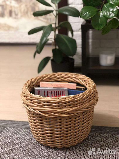 Мастер класс плетение кашпо эко-ротанг