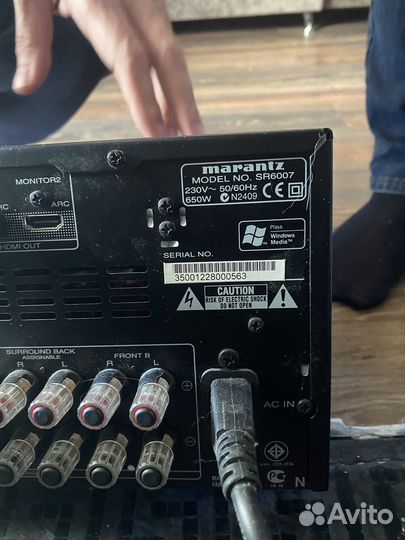 Av ресивер Marantz 6007