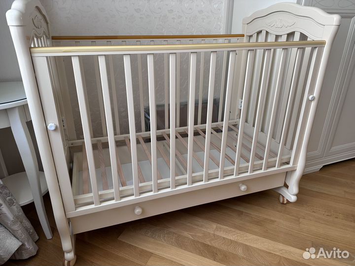 Кроватка-качалка Гандылян модель 