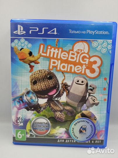 LittleBigPlanet 3 PS4 (б/у, рус.)