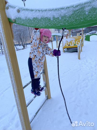 Зимний комбинезон для девочки 110