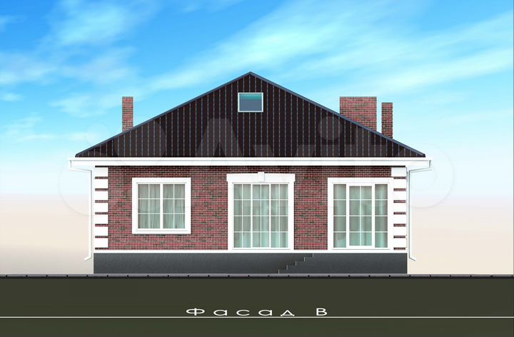 Коттедж 140 м² на участке 9 сот.