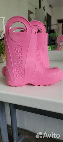 Резиновые сапоги crocs с12