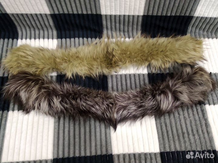 Съемный меховой воротник