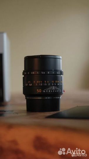 Leica Summilux-M 50mm f/1.4 asph. Lens Black (2023