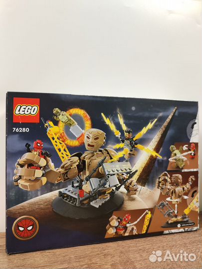 Lego Человек-паук против Песочного человека 76280