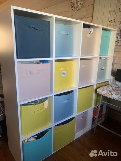 Стеллаж 4*4 16 ячеек аналог IKEA