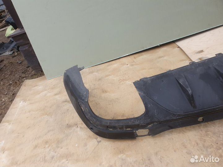 Юбка бампера задняя Porsche Macan