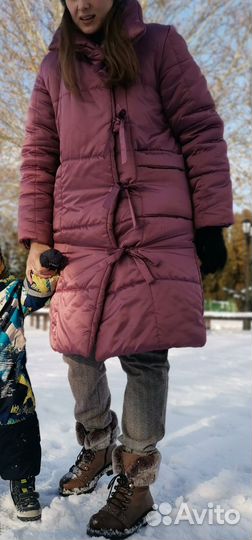 Пуховик одеяло женский 44 размер