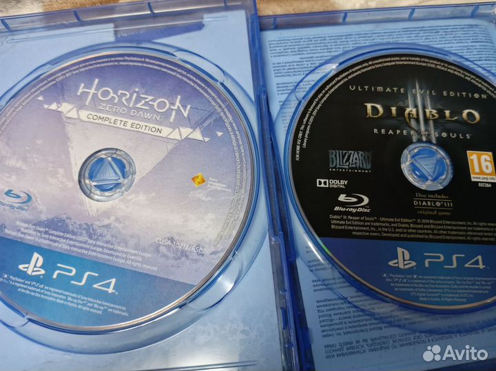 Диски на ps4