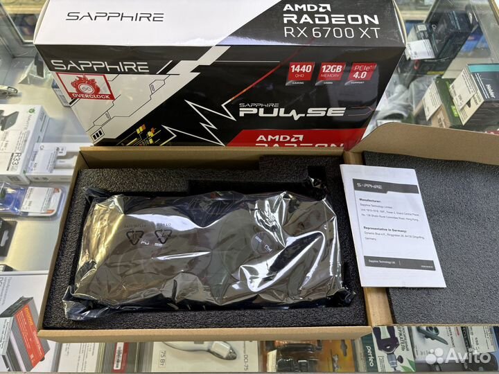 Видеокарта Sapphire AMD Radeon RX 6700 XT pulse