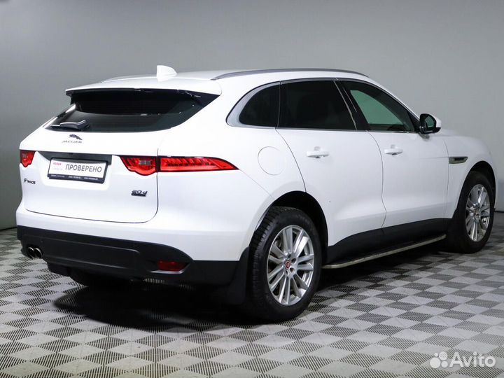 Jaguar F-Pace 2.0 AT, 2017, 130 200 км