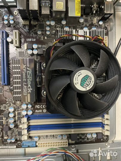 Материнская плата с процессором amd