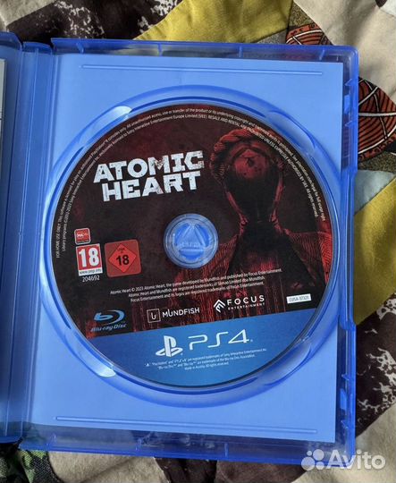 Игра atomic heart ps4