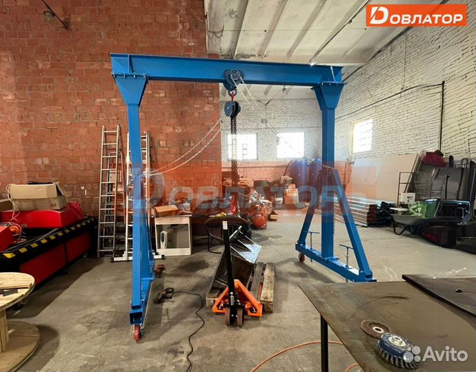 Кран козловой мпу легкий усиленный 3т